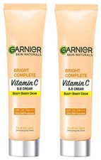 2 X Garnier Bright Complete Vitamin C Full Coverage Bb Cream For All Skin Types
