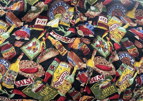 VINTAGE Island Men Button Up Shirt 2XL Hawaiian Hot Sauce Salsa All Over Print - Picture 2 of 16