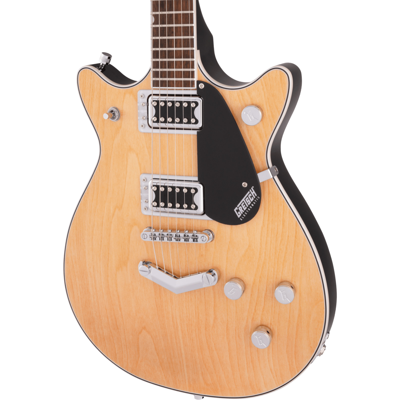 Gretsch G5222 Electromatic Double Jet BT Electric с V-образным хвостовиком Состаренный натуральный 90590₽