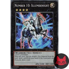 Yugioh Nummer 10: Illumiknight SP13-DE026 Starfoil Rare LP