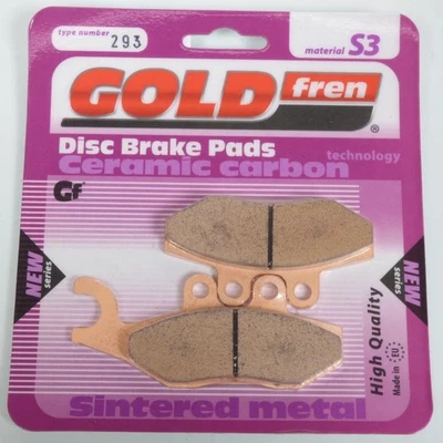 Plaquette de frein Gold Fren pour Moto Gilera 200 Runner VX ST 4T 2005 à 2011 - Photo 1/2