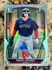 2023 Bowman ROMAN ANTHONY 1st Bowman Lunar Glow Refractor Card #BCP-71 - RED SOX