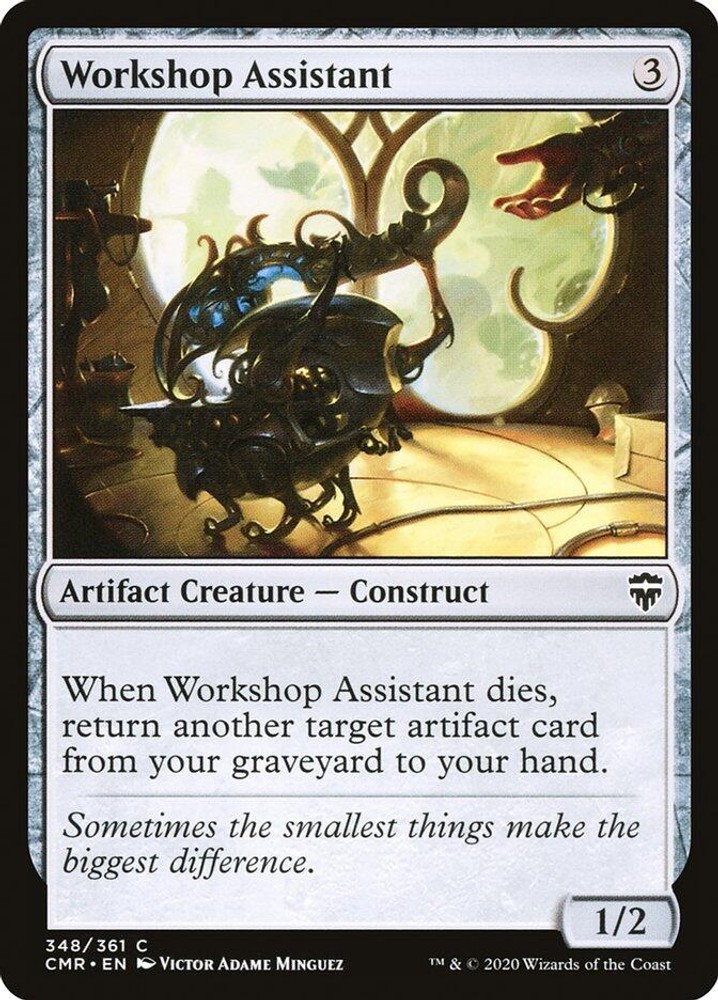 NM - Workshop Assistant [CMR - 348] Commander Legends