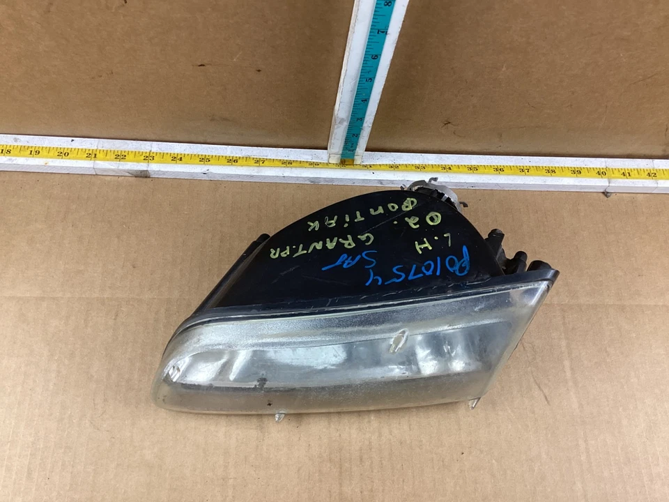 Передняя левая фара со стороны водителя для Pontiac Grand Prix 1997-2003 годов выпуска 19149891 - Изображение 2 из 4