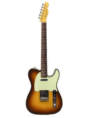 Vanzandt TLV-R2 Telecaster Guitar Sunburst with Gig Bag Mono 648mm Scale