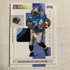 2007 Donruss Playoff DeAngelo Williams Prime Patch 7/15 TR