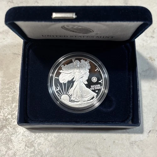 250th Anniversary U.S. Army Privy American Silver Eagle One Ounce Silver Proof