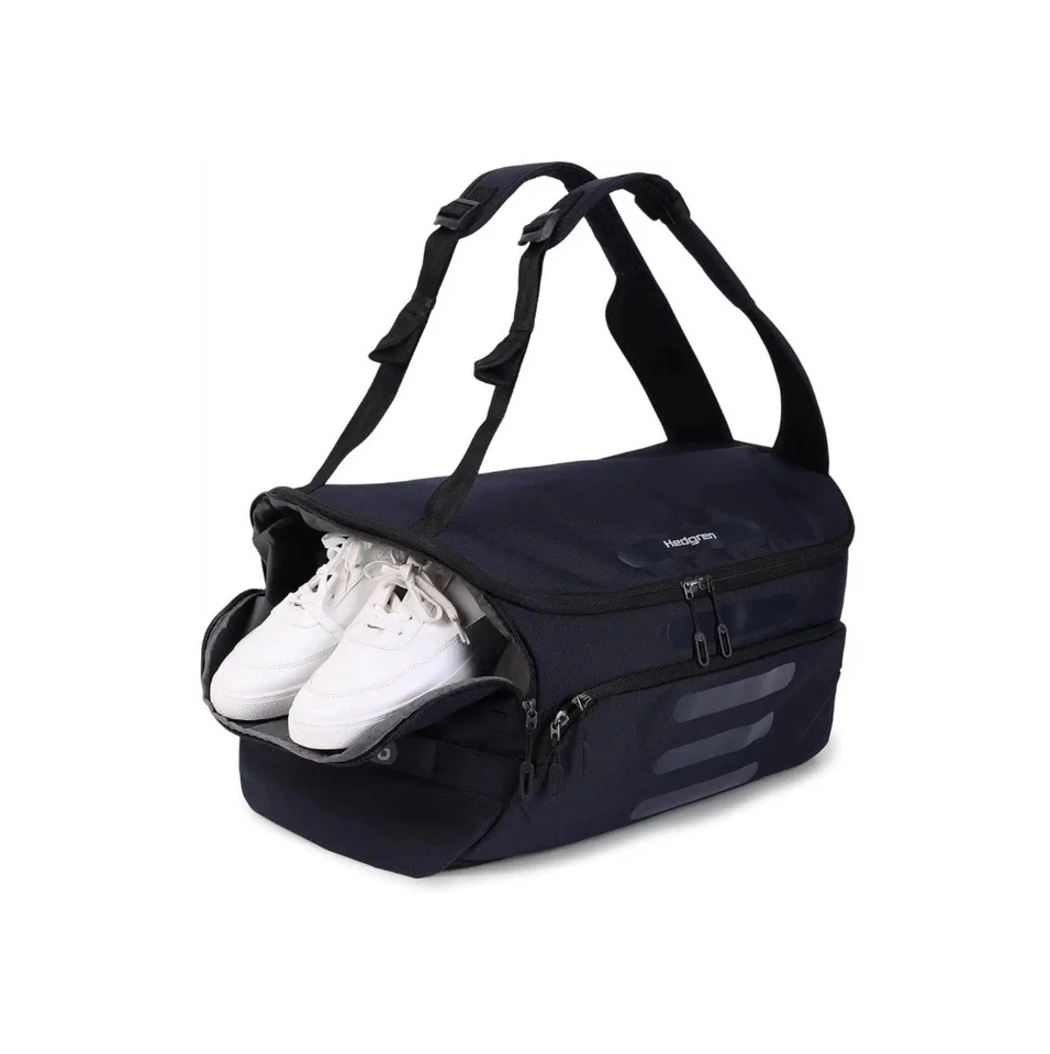 NUEVA Mochila de Lona Hedgren Sojourn Azul Chaquetón COMBY Foto 3 de 4