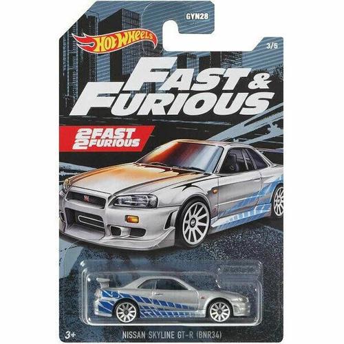 Hot Wheels Nissan Fast & Furious Diecast Vehicles, Parts & Accessories