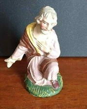 34° STATUINA PRESEPE VINTAGE IN CARTAPESTA SAN GIUSEPPE