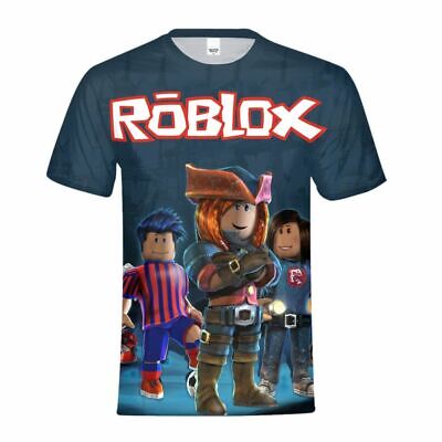 Roblox Character Game All Over Print Kids Summer Short Sleeve T Shirt Tops Gift Ebay - thor t shirt roblox