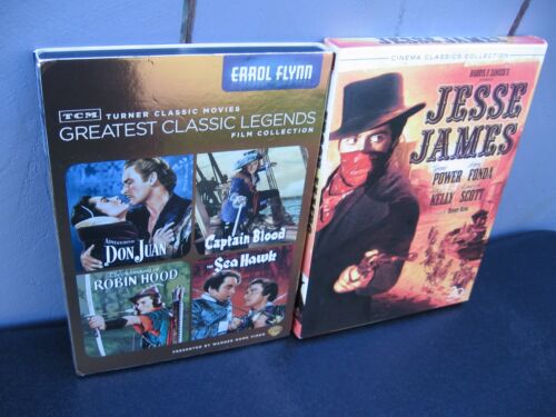 TCM Turner Classic Movies Collection: Errol Flynn (DVD) Don Juan, Sea Hawk Robin - Picture 5 of 6