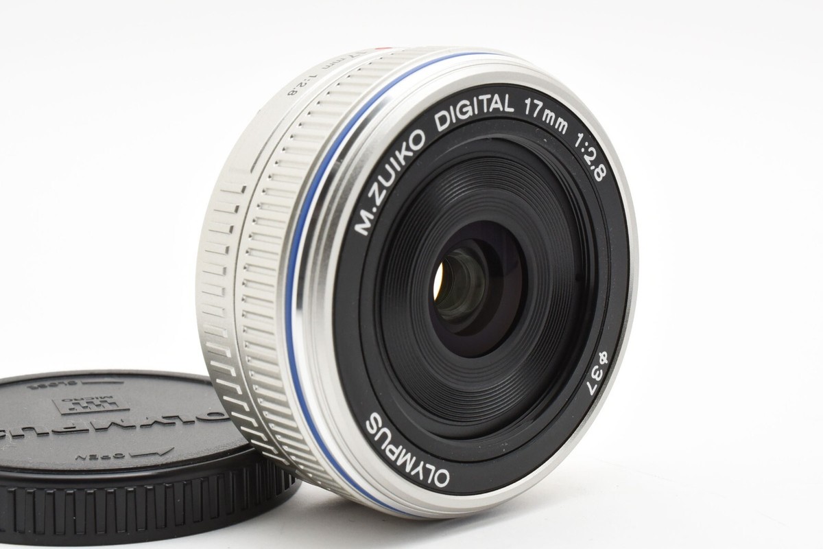 Olympus M.Zuiko Digital 17mm f/2.8 Lens Pancake Micro 4/3 [Near