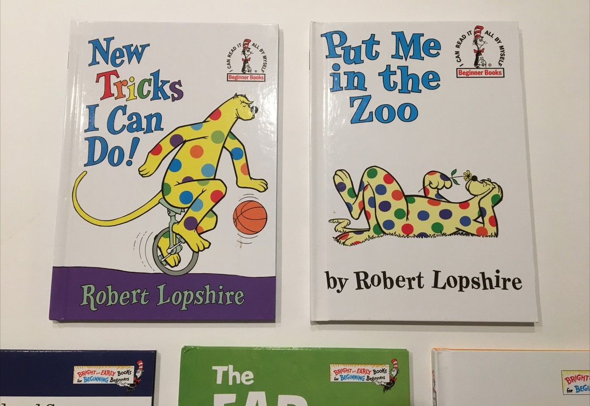 Lot Of 5 Dr Seuss Beginner Books Hardcover Put Me In The Zoo NEW