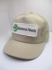 Cargill NUTRENA FEEDS Patch Cap / Hat Vintage K-Products Snapback Made in USA !