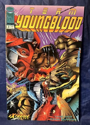 Team Youngblood #3 Nov 1993 Image Comics Chap Yaep Feat Spawn Savage Dragon +