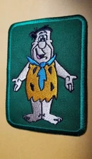 Fred Flintstone Embroidered Patch approx 2.5x3.5"