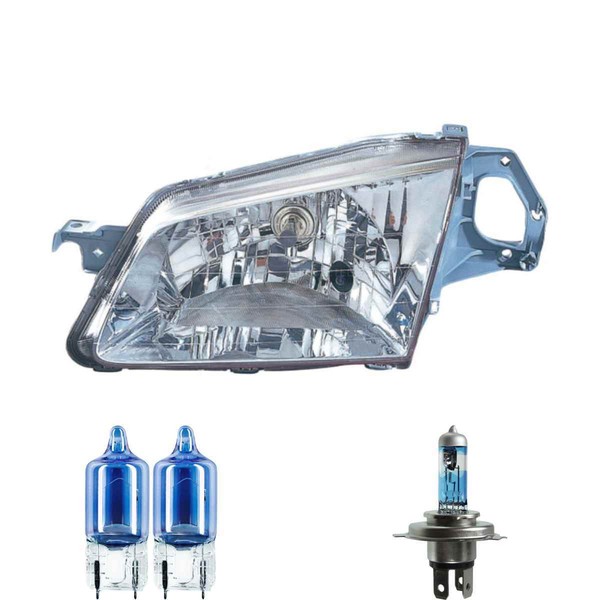 Halogen Scheinwerfer Frontscheinwerfer Links H4 FüR Mazda 323 F VI Inkl. Lampen-image