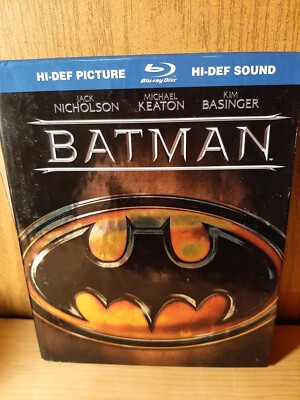 Batman (Blu-ray Disc, 2009) With Book | eBay