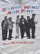 Touch The World Tour Earth Wind And Fire Shirt White Unisex S-5XL 1P0224