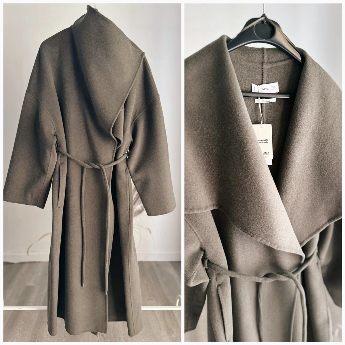 Wool-blend Coat