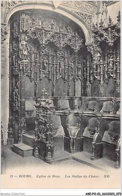 AKEP11-0895-01 - BOURG - Kirche Von Brou - Die Chorstühle
