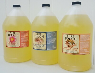 Pure Touch Lavender Rain Watersperse Massage Oil 1 Gallon
