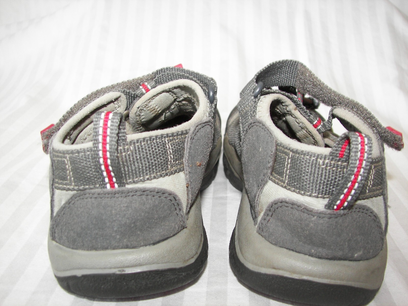 Sandali da trekking Keen bambini taglia 1 grigi punta antiurto escursionismo impermeabili gancio passante