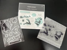 CTMH Stamp + Thin Cuts - Jingle Joy ~ Cardmaking - Z3897 *New* Close To My Heart