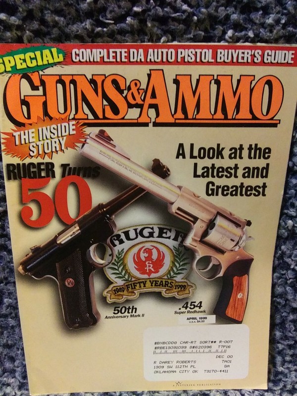 GUNS AND AMMO MAGAZINE SPECIAL ISSUE COPY APRIL 1999