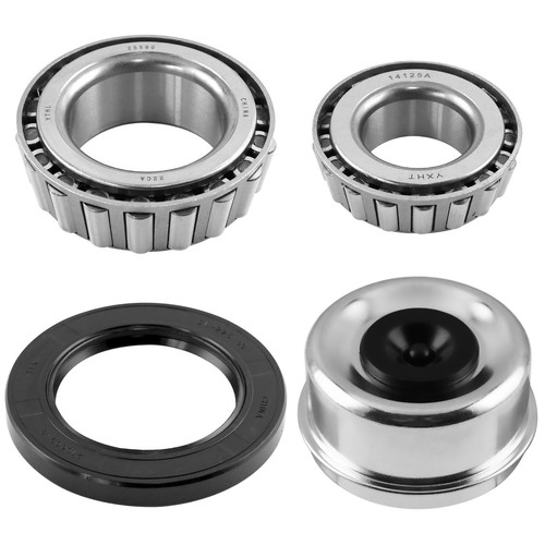 Kit de tambor de buje de remolque de 8 en 6,5" y juego de frenos eléctricos de 12"X2" para eje de 7000 libras - Imagen 12 de 12