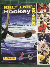 2008-09 Panini NHL Hockey Sticker Set Album - New / Unused