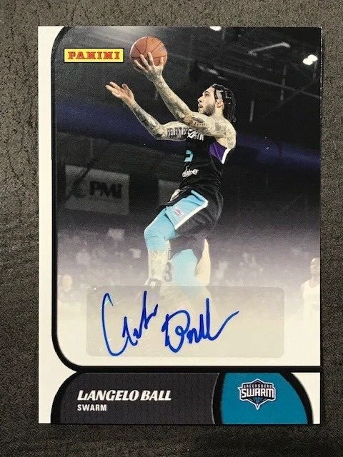 LIANGELO BALL 2021 22 Panini NBA G League Auto Autograph Hornets