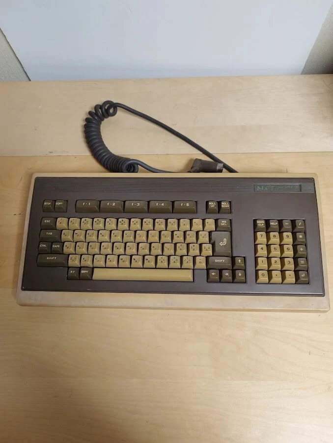 NEC PC 8801 keyboard Vintage Junk Repair Operation not confirmed