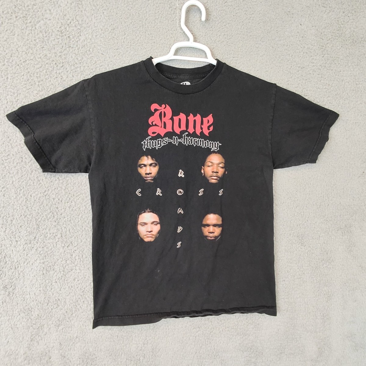Bone Thugs N Harmony Shirt Crossroads T-Shirt Black Rap Tee