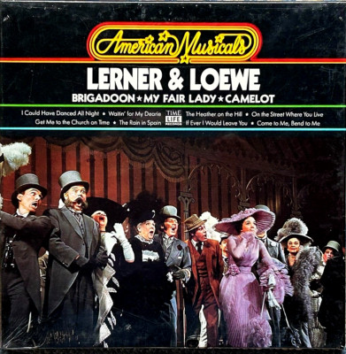 AMERICAN MUSICALS ''LERNER & LOEWE'' (3 ORIGINAL CAST)[3LP] NEW! SEALED LP! (MINT)