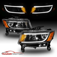 Led Bar 2014-2016 For Jeep Grand Cherokee Led Bar Projector Black Headlights Led Bar 2014-2016 For Jeep Grand Cherokee Led Bar Projector Black Headlights