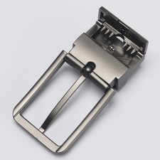 Men Waist Belt Buckle Rectangular Pin Buckle Belt Head Replacement Accessory