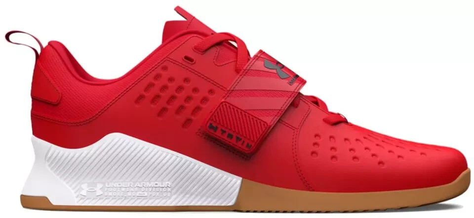 Under Armour UA Reign Lifter Red White Mens Weightlifting