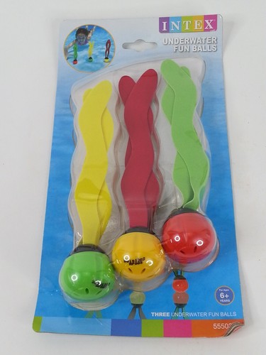 Neu Unterwasser Fun Bälle Tauchspielzeug Schwimmbad 3er Set