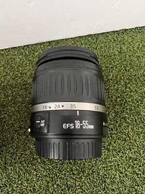 Canon EF-S Zoom 18-55 mm 1:3.5-5.6 IS II Lens + Filter, Box, 1 Cap