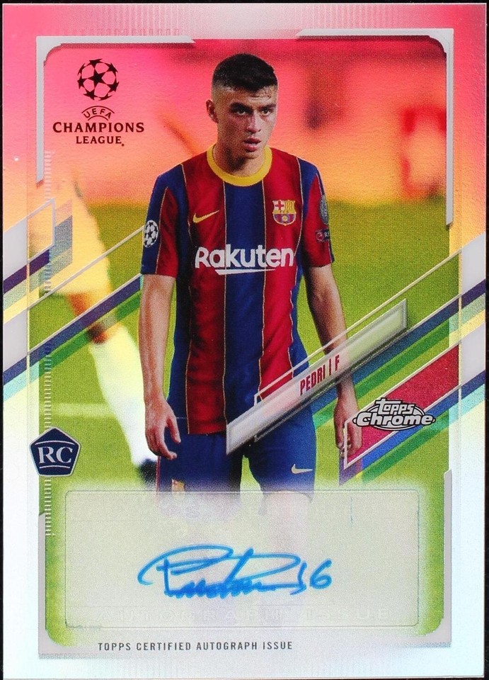 Topps Chrome ペドリ　ケースヒット 2020-21 Topps Chrome Uefa Champions League - Pedri #CA-P for sale