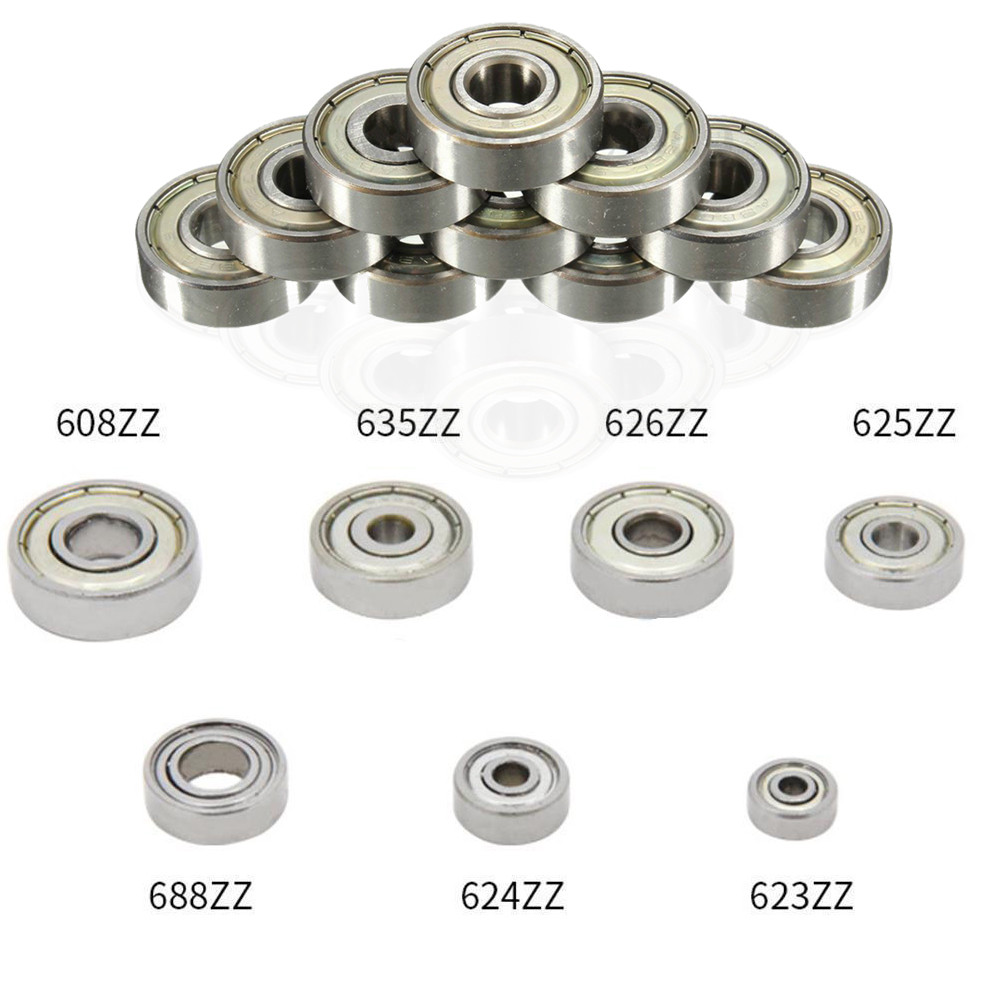 623 624 625 626 608 688 635ZZ Flanged Ball Bearing Deep Groove For
