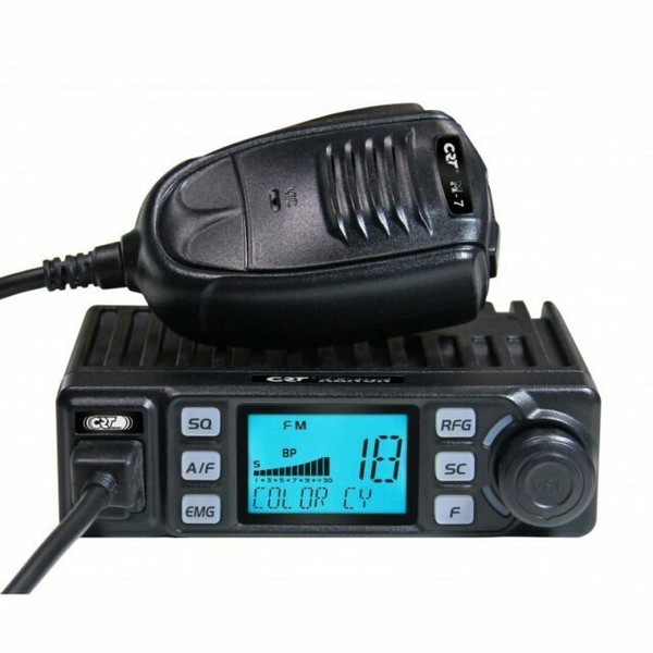 Ultra Compact CB Radio CRT Xenon V3 80 Channels Am FM Multistandard