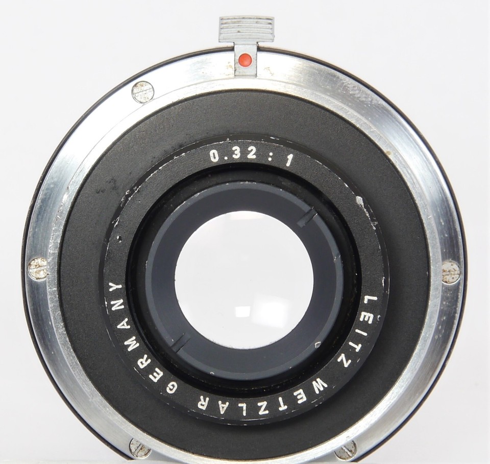 Leitz Wetzlar Germany 0.321 Microscope Relay Lens on LEICA 14167