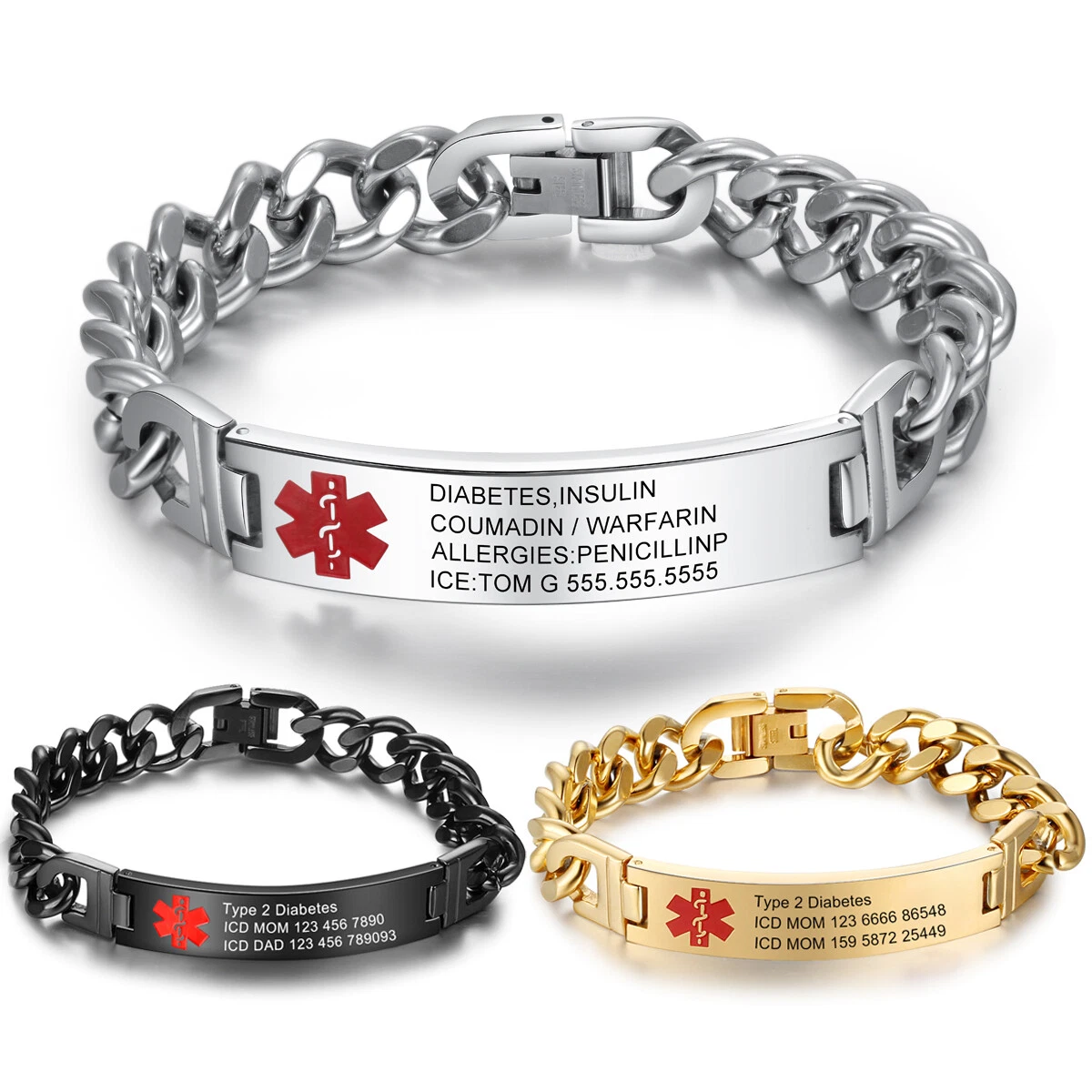 Medical Alert Bracelets, Necklaces and More | American Medical ID