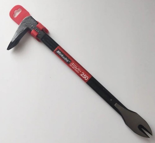 MOKUBA SLIM PRY BAR NAIL PULLER (250mm) C11-25 - Picture 2 of 6