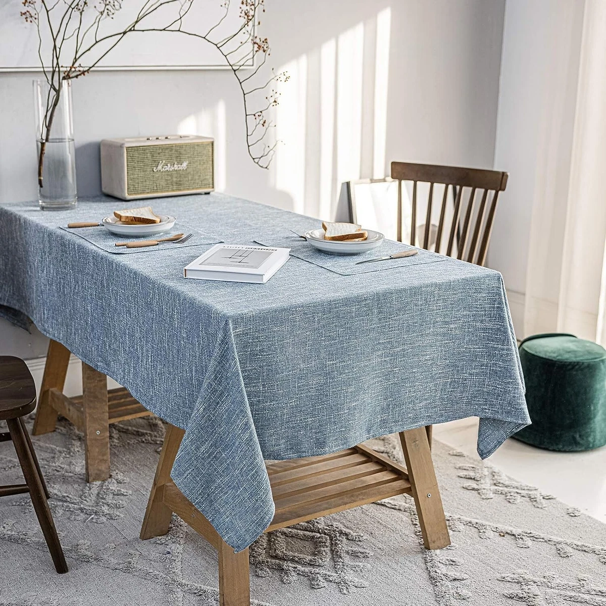 Linen table cloth deals