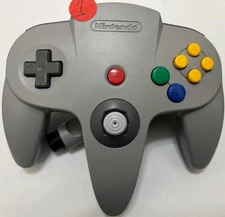 N64 Nintendo Controller Official Remote OEM N64  NUS-005 Tight Stick 9/10
