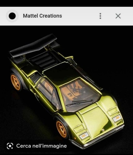 Hot Wheels RLC Exclusive '82 Lamborghini Countach LP500 S Green HGW20 NEU NEW - Bild 3 von 3